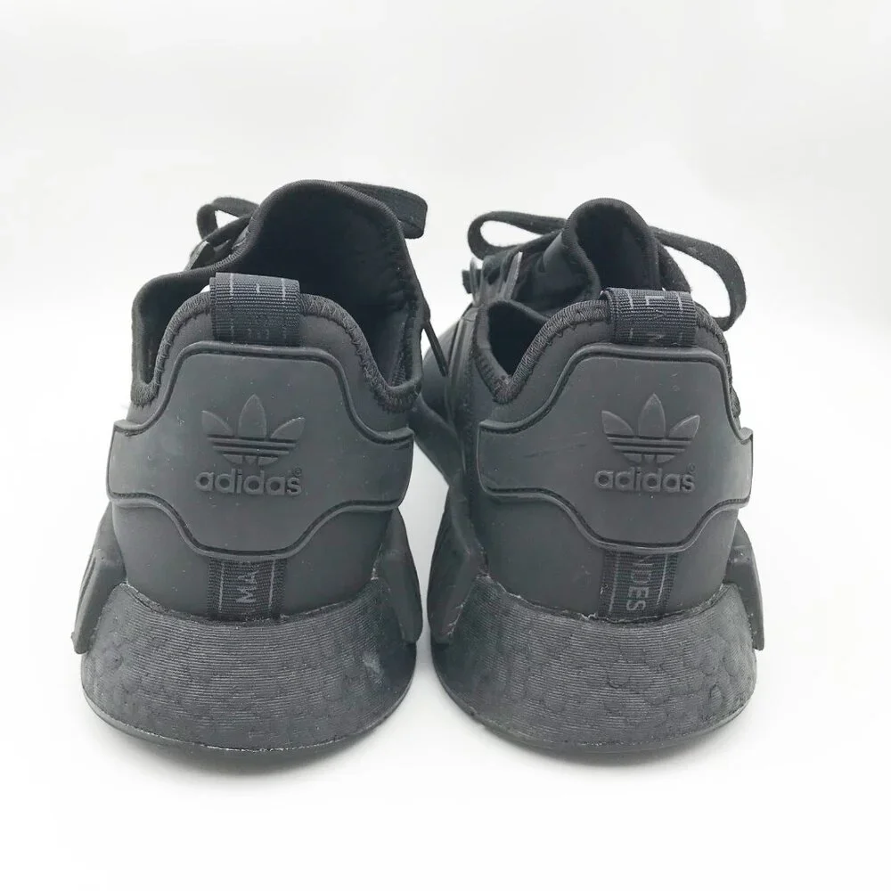 adidas NMD R1 Boost black running shoes men's 13 - Picture 5 of 10
